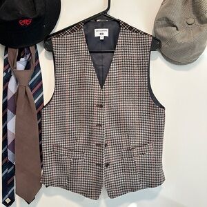 Houndstooth vest UNIQLO x Ines de la Fressange